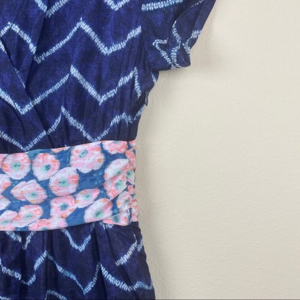 Rachel Roy Wrapped neck kimono style dress 6 - Picture 5 of 7